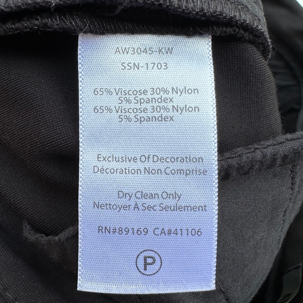 ATM ANTHONY THOMAS MELILLO Ponte Slim Pants In Black - Picture 6 of 7